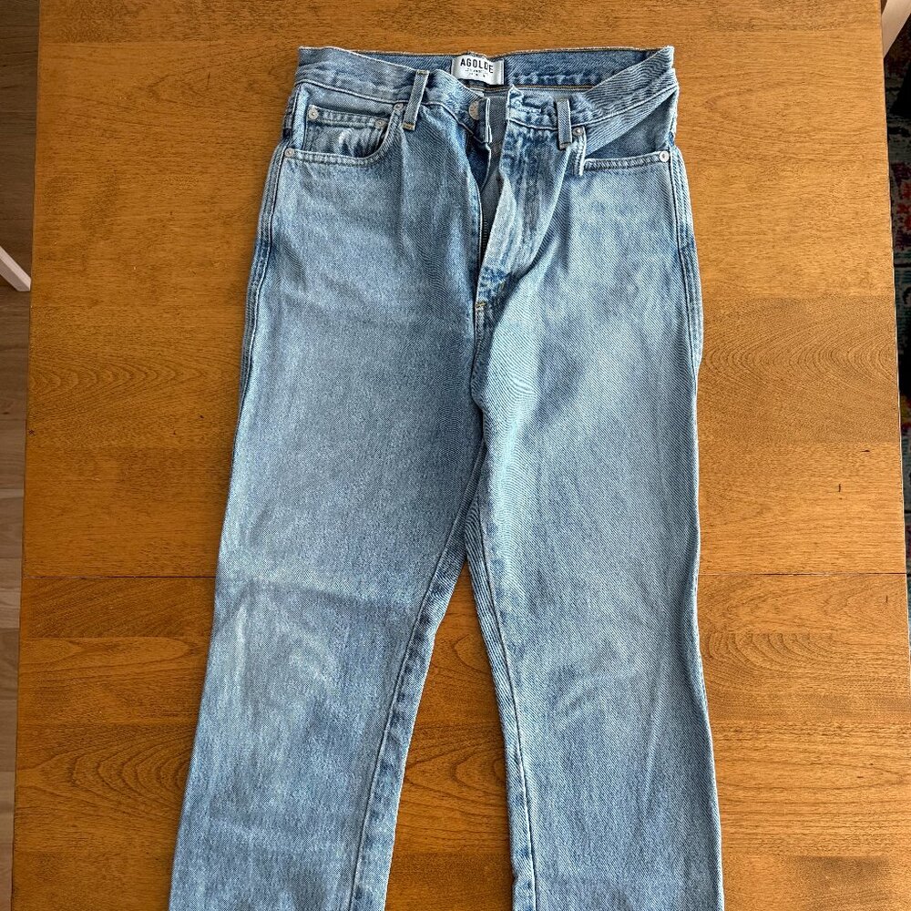 AGOLDE Pinch Waist High Rise Jeans – Impression (Size 26)